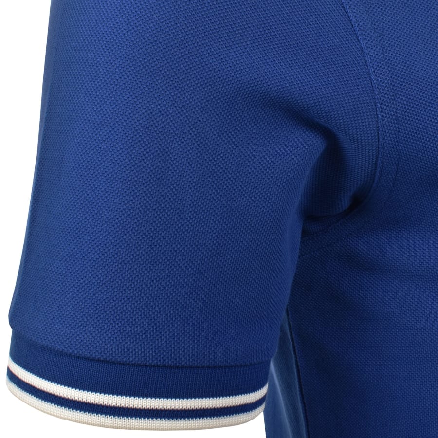 Fred Perry Twin Tipped Polo T Shirt Blue | Mainline Menswear us